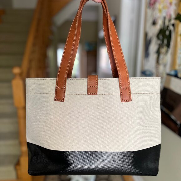 Fossil Large Tote - Coated Canvas - Picture 3 of 17